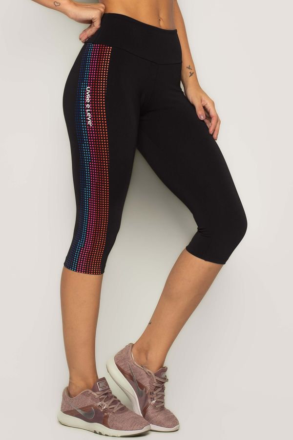 Legging Poliamida Preta Agile - Livre e Leve